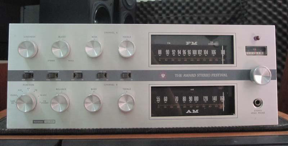 AWARD TA 5000X - Black - Hi-Fidelity Stereo Receiver (25 watts x 2) - Hero